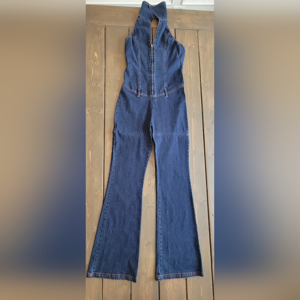 Denim Blue Women's Jumpsuit